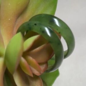 Vintage Genuine Jade Rings